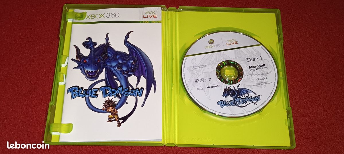 Jeu Blue Dragon Pour Xbox 360 - Version Française PAL - État Très Bon (boîte, Notice)