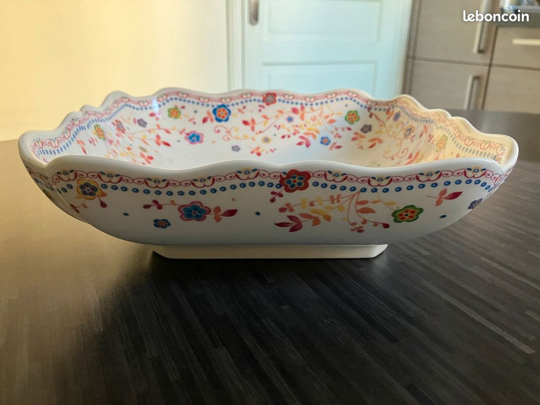 Réservé Dominique Grande coupe Gien Décor Colette (image 2)