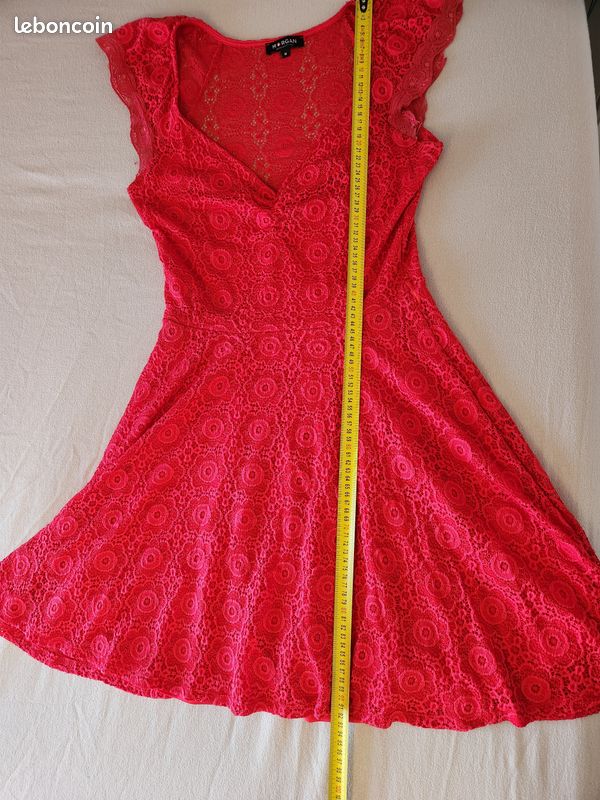 Robe rouge MORGAN taille M EU ou UK10 ou 40 (image 5)