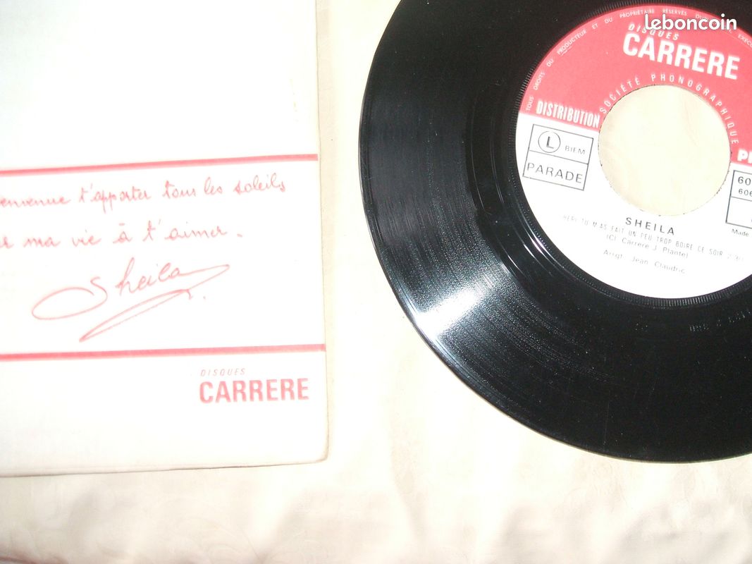 Lot 3 vinyles : sheila / production carrère & plait (image 6)