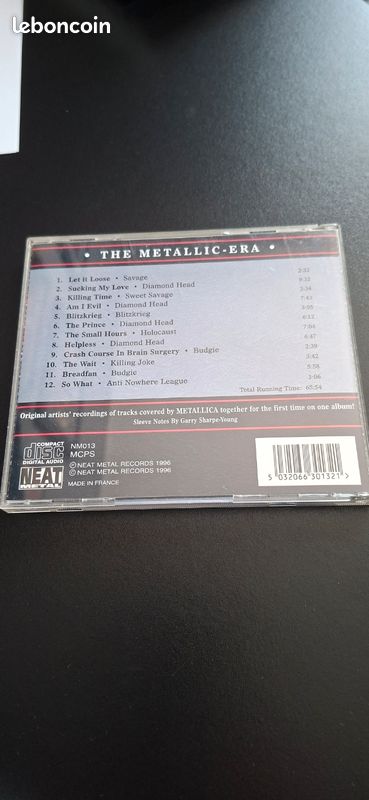 Metallica the metallic era cd 1996 (image 2)