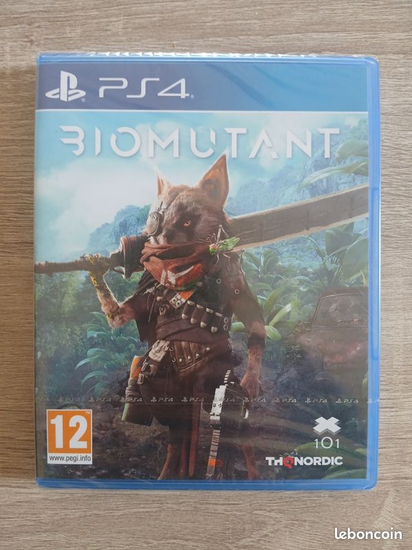 Jeu Biomutant - Version PS4 (Compatible PS5) - Neuf Sous Blister