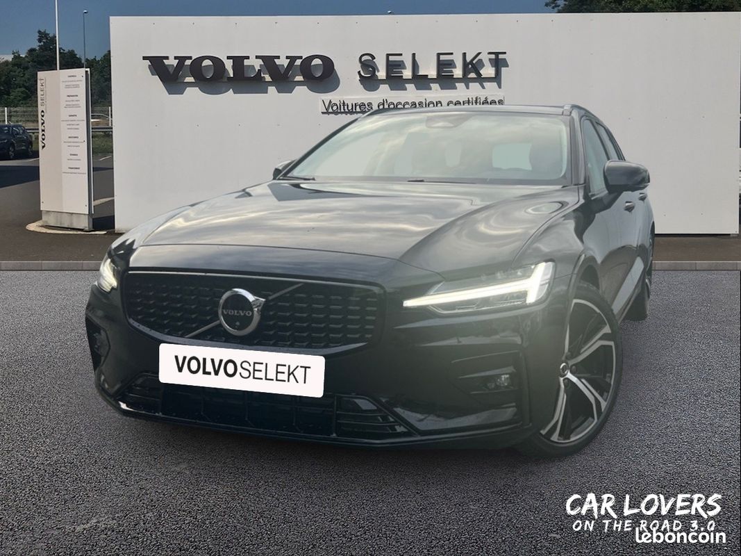 VOLVO V60 Micro hybride essence B4 197 ch DCT7 Ultra Style Dark (image 1)
