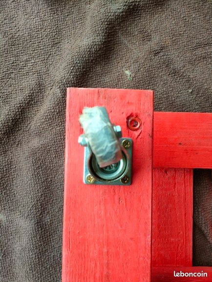 Table base sur roulette palette (image 4)