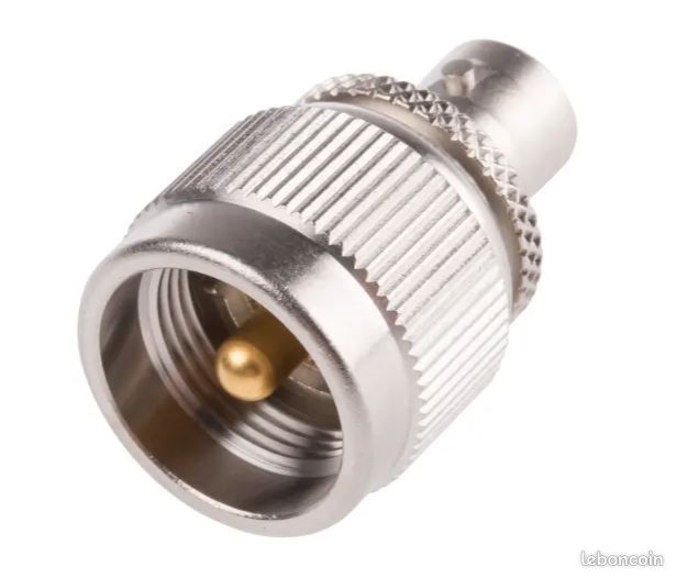 Vhbw Adaptateur Coaxial SMA Mâle Vers BNC Femelle Avec Rallonge