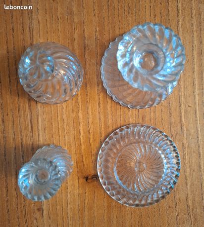 ANCIENNE DINETTE VERRERIE PORTIEUX LOT DIVERS
