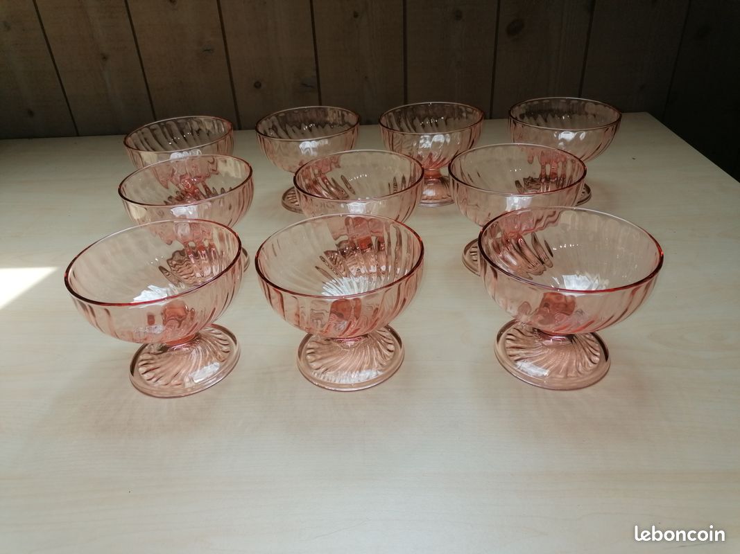 Lot de 10 coupelles en verre (image 3)
