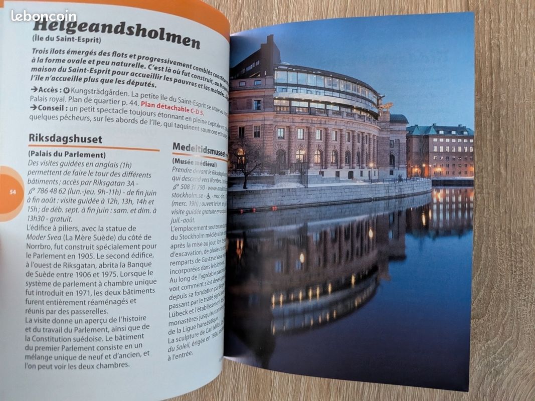Livre guide touristique Stockholm week-end Michelin (image 5)