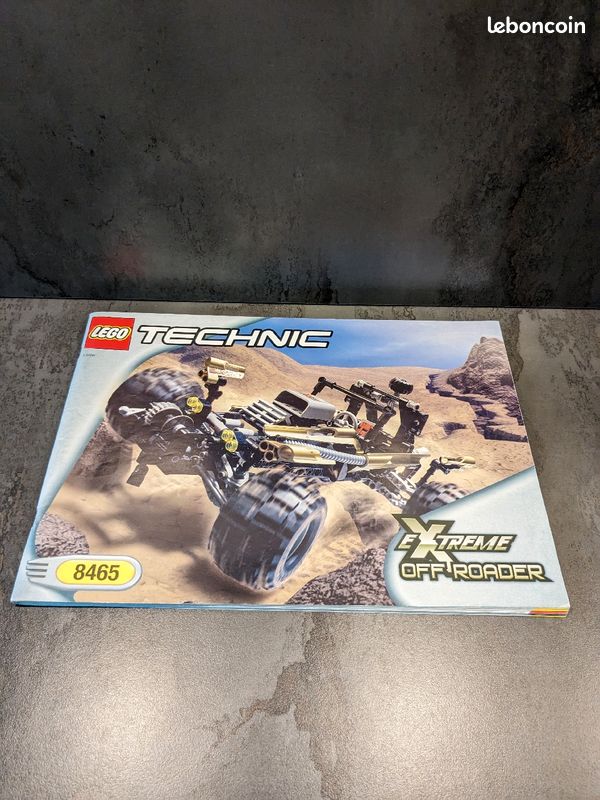 Lego Technic 8465 Lego Technic 8465 Lot 663 Notice Uniquement