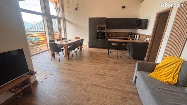 Location appartement 60 m2 à St Jean de Sixt (74) pour 8 personnes max. Dans construction récente de 03/2025 (image 1)