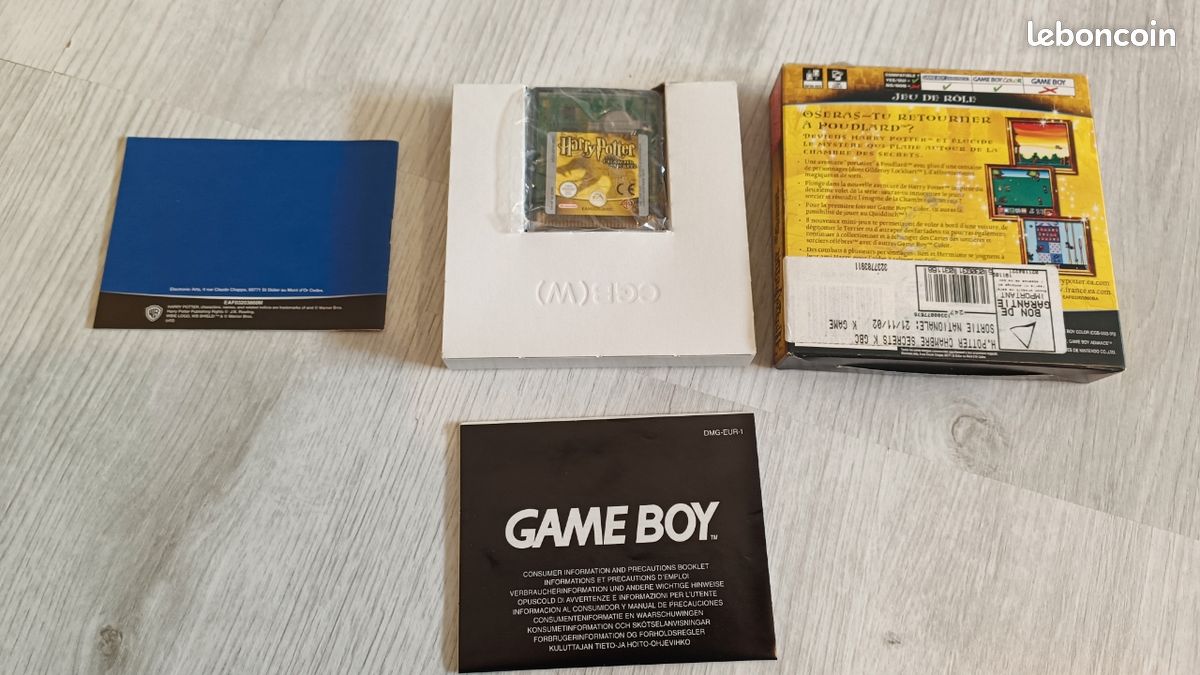 Harry Potter et la chambre des secrets Game boy color (image 2)