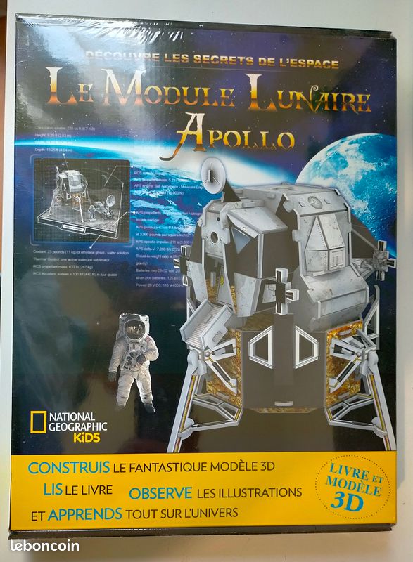 Puzzle 3D Le module lunaire Apollo (image 1)