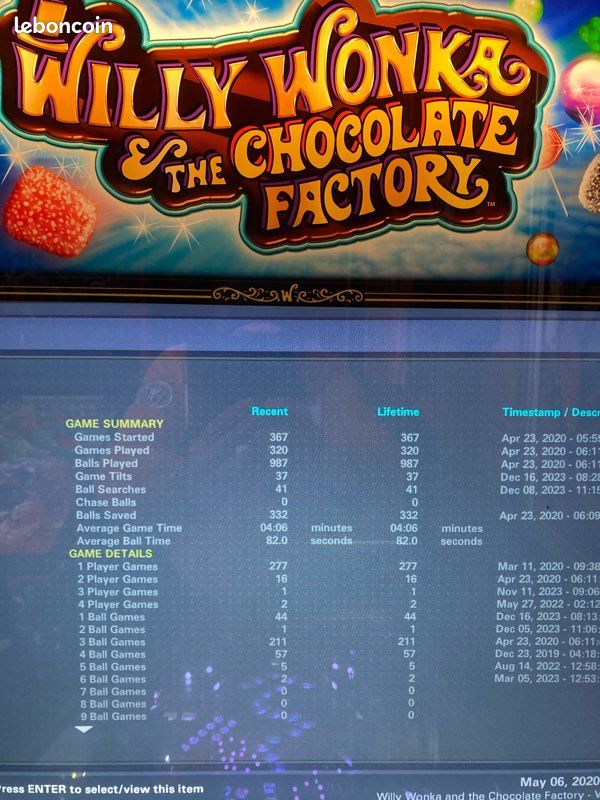 Willy wonka jjp flipper (image 6)