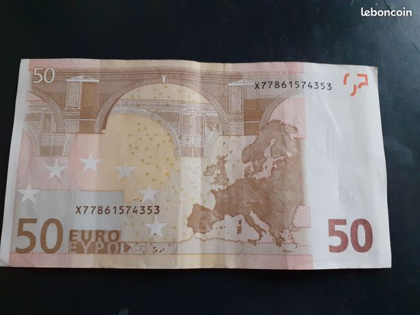 Billet De 50 Euros Année 2002 Signé Jean-Claude Trichet Série X