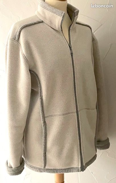 VESTE POLAIRE (GILET BLOUSON) Taille 46 - 48 XXL Marque TBS en très bon état (image 3)