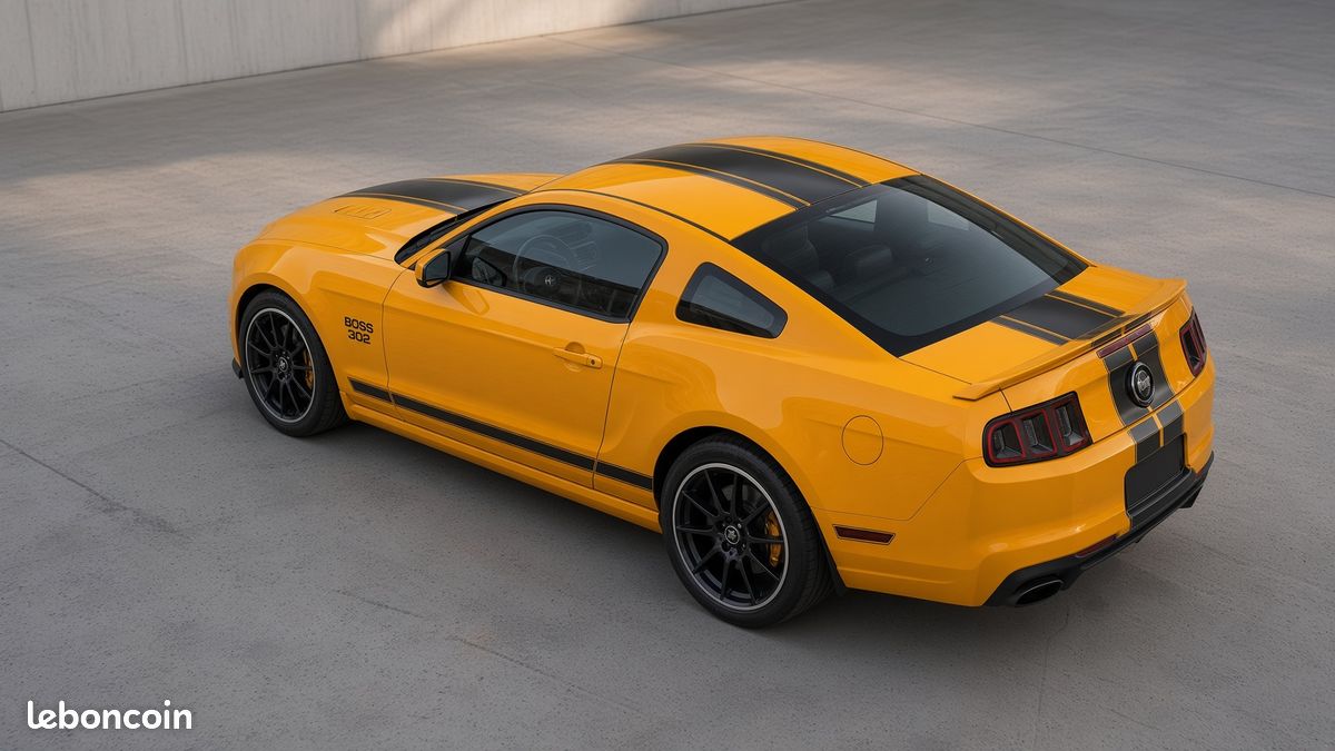 FORD MUSTANG BOSS 302 School Yellow – 2013 – 28 000 km – 44400 TTC (image 15)