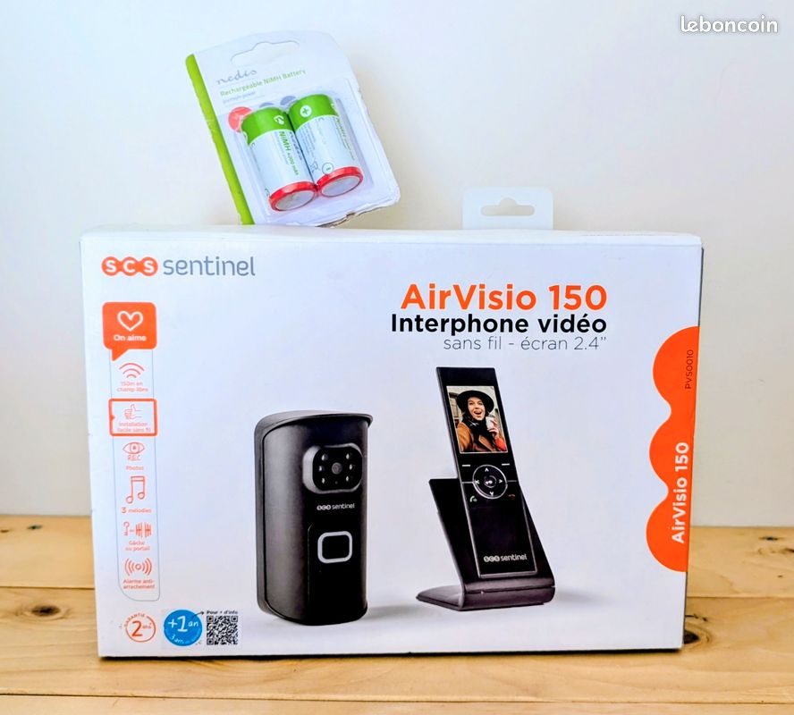 Kit Interphone Vidéo Sans Fil Byron – Digital, Facile à Installer