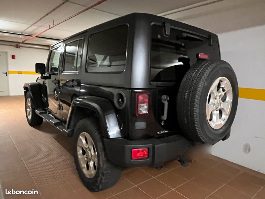 Jeep wrangler sahara 2.8 crd 200 cv boite automatique (image 3)