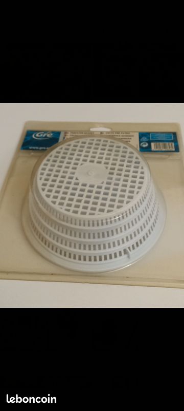 Panier De Skimmer Pour Piscine - 18 Cm, Avec Poignée, Pour Skimmer Standard (lot De 2)