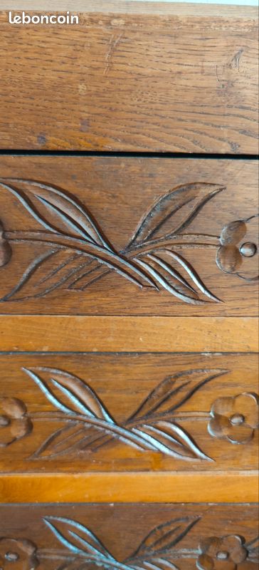 Chiffonnier rustique en chêne (image 3)