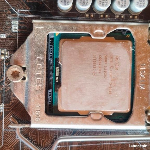 Processeur Intel Core i5 3450 - 3.10 GHz Turbo 3.50 GHz - Accessoires informatique