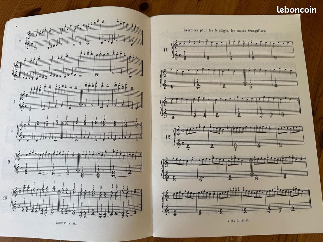 Partition piano – Czerny – Le Premier Maître Op. 599 – Éditions Henry Lemoine Paris (image 2)