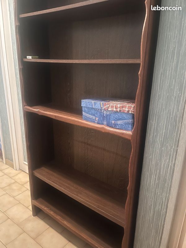 🪵 Bibliothèque en bois – Élégante et pratique (image 5)