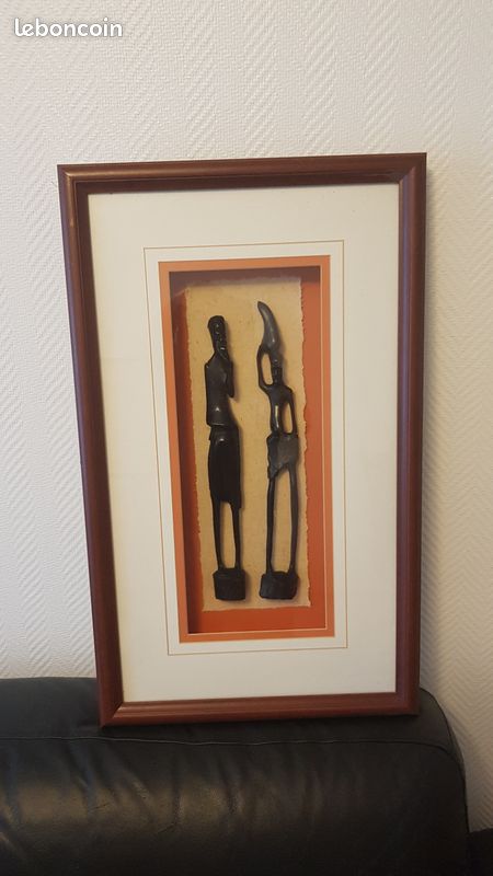 Cadre en bois vitrée (image 1)