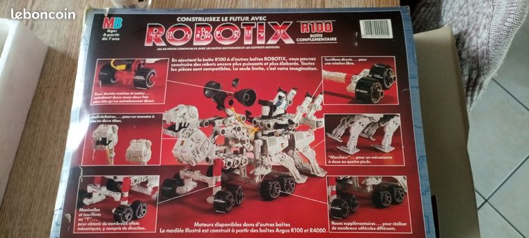 Jeu MB Robotix CR2000 Vintage Années 80 – Coffret Complet – Boîte D’origine