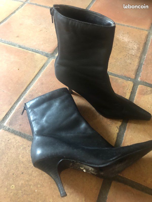 Bottines noires (image 1)