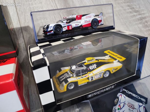 TROFEU ALPINE RENAULT A110 24H CHAMONIX 1976 BOITE 1/43 AG N6