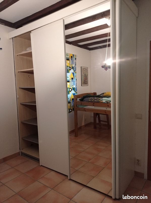 Grande penderie / dressing / armoire avec miroir (image 4)