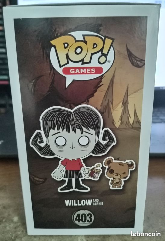 Funko Pop! Games Don't Starve Wendy 402 Exclusivo Glow Original - Moça