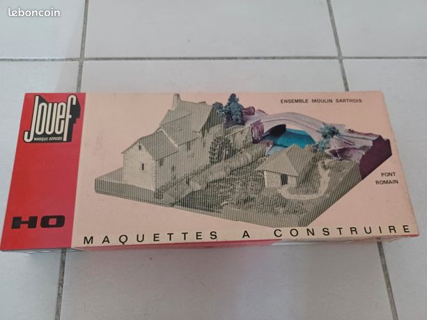Maquette Pont Romain Du Moulin Sarthois Jouef HO - Occasion
