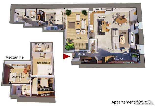 Appartement 4 pièces 145 m² · à Sète · 145 m² · 399 000 €