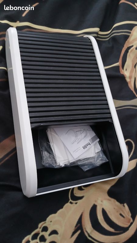 Helit Boîte à cartes de visites (Noir/blanc) neuve (image 3)