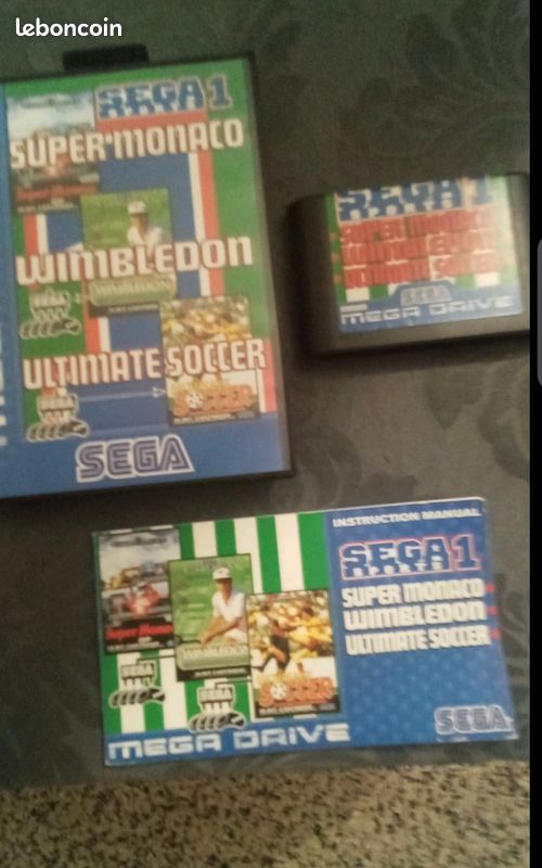 Fourreau Du Pack Console Sega Megadrive 2 Edition SEGA SPORTS Rare