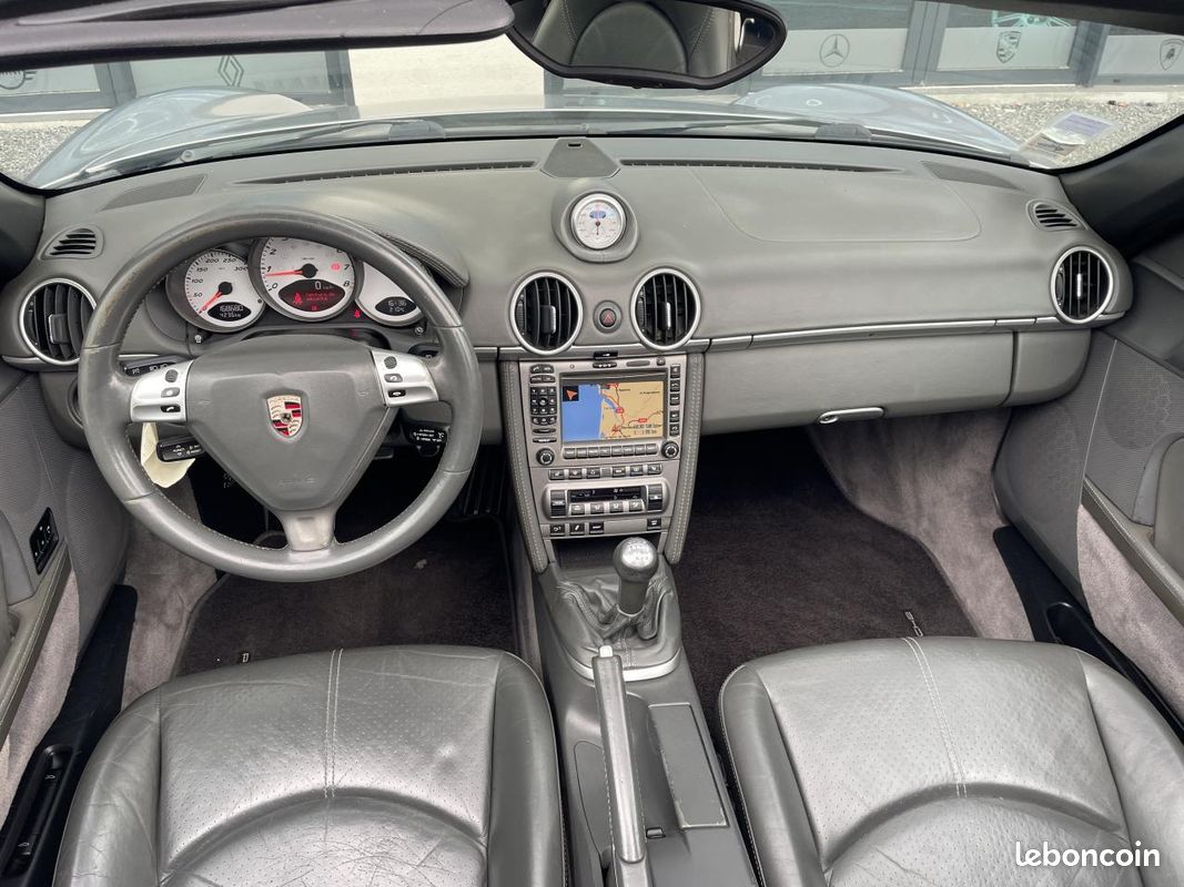 PORSCHE BOXSTER S 3.2i 280 CH TYPE 987 CABRIOLET BVM6-PACK CHRONO-BOSE-GARANTIE 12 MOIS- (image 15)