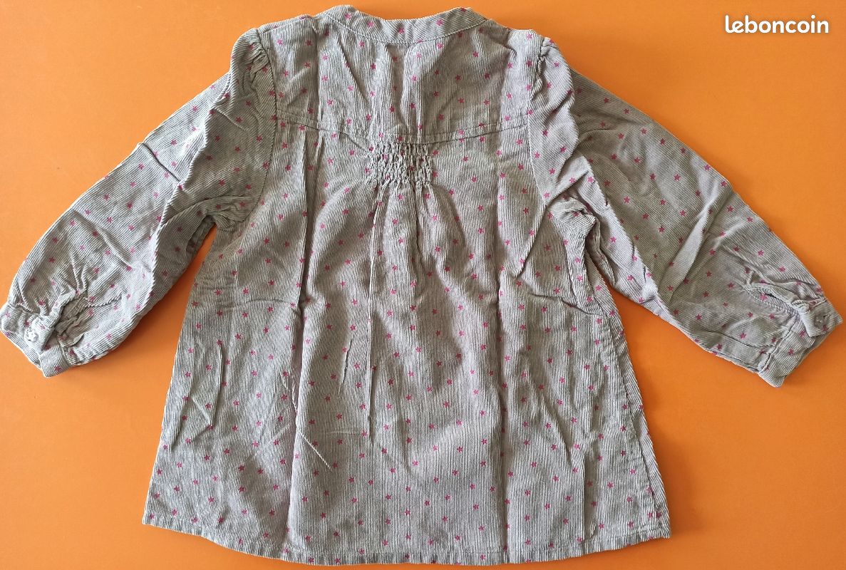 Blouse fille de la marque Kidkanaï, taille 24 mois , en excellent état (image 2)