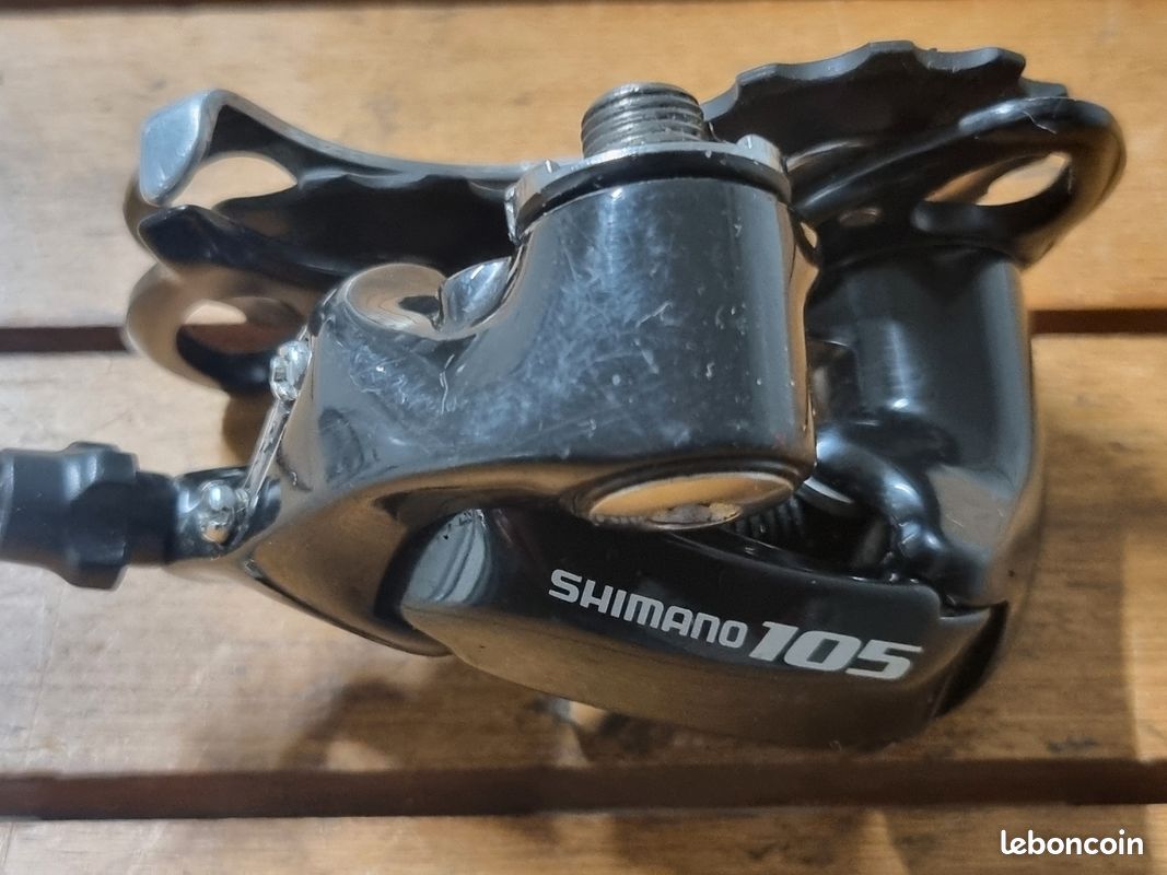 Dérailleur Arrière Shimano 105 RD-5501 Pour Vélo De Route 9 Vitesses - Cage Courte, Excellent état