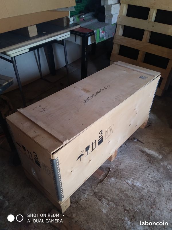 Caisses en bois toutes tailles avec couvercles (image 1)