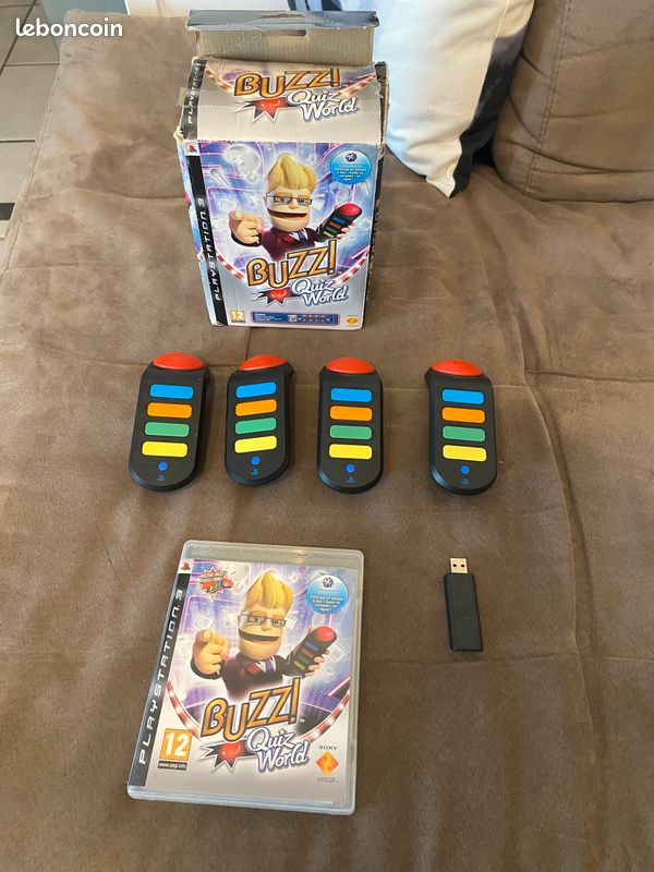 🎮 Pack PS3 Super Slim + 26 jeux + 3 manettes + Buzz Quiz (image 7)