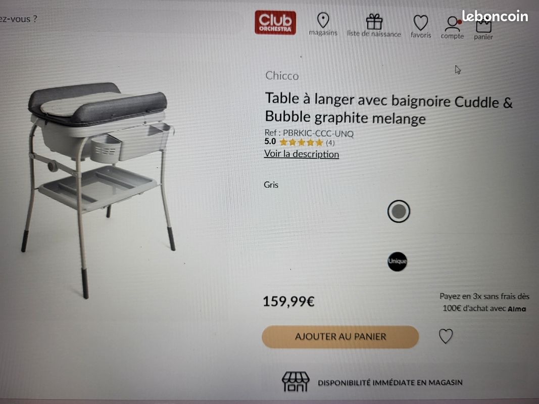Baignoire chicco (image 6)