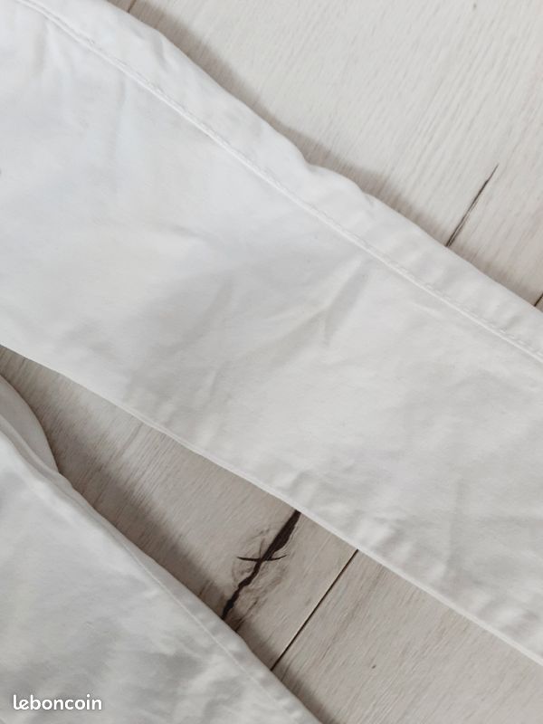 Vêtement bébé fille pantalon blanc Vert Baudet 2 ans (image 3)