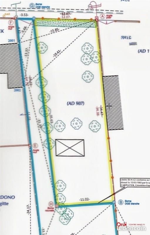Terrain 407 m² Argenteuil · 240 000 €