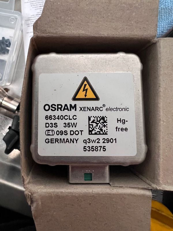 Ampoule xénon neuve D3S Osram - Équipement auto