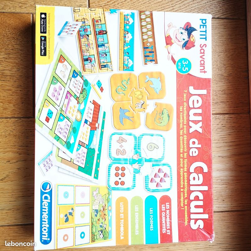 Jeux de calculs éducatifs petit savant enfant 3 à 5 ans (image 1)