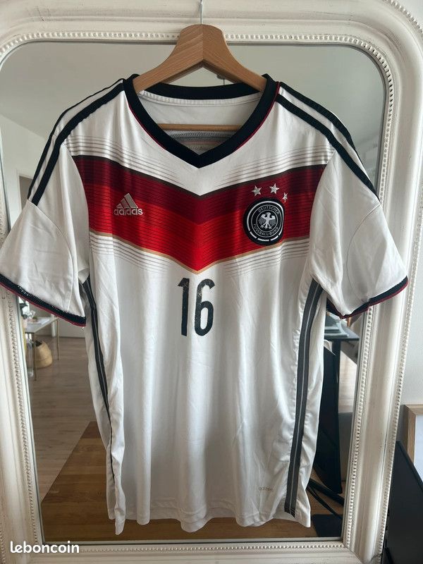 Maillot Officiel Allemagne 2014 - Taille XL Adulte - Manches Longues - Occasion