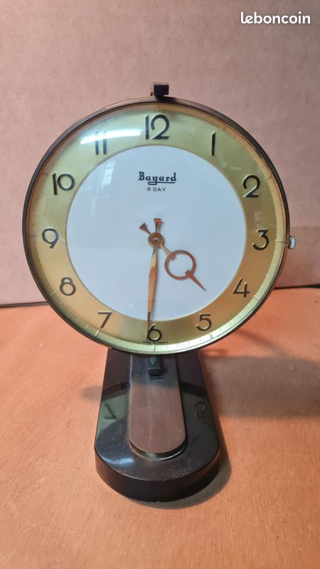 Pendule Bayard 8 DAY à restaurer (image 4)