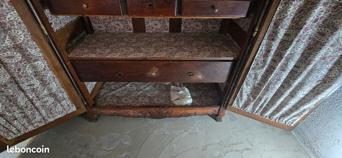 Armoire bressane Louis XV (image 6)